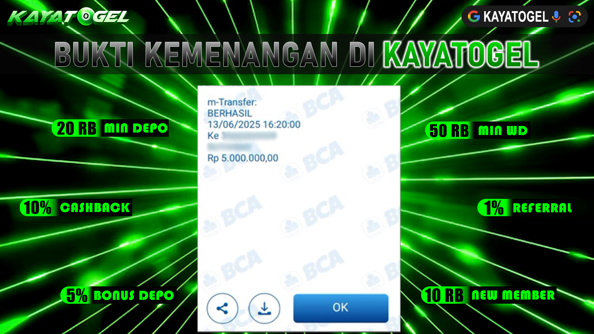 KAYATOGEL JACKPOT SLOT 5 LIONS MEGAWAYS Rp.5.000.000.,- LUNAS