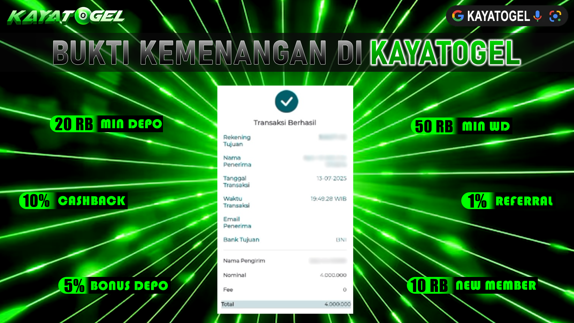 KAYATOGEL JACKPOT SLOT GANESHA FORTUNE Rp.4.000.000.,- LUNAS