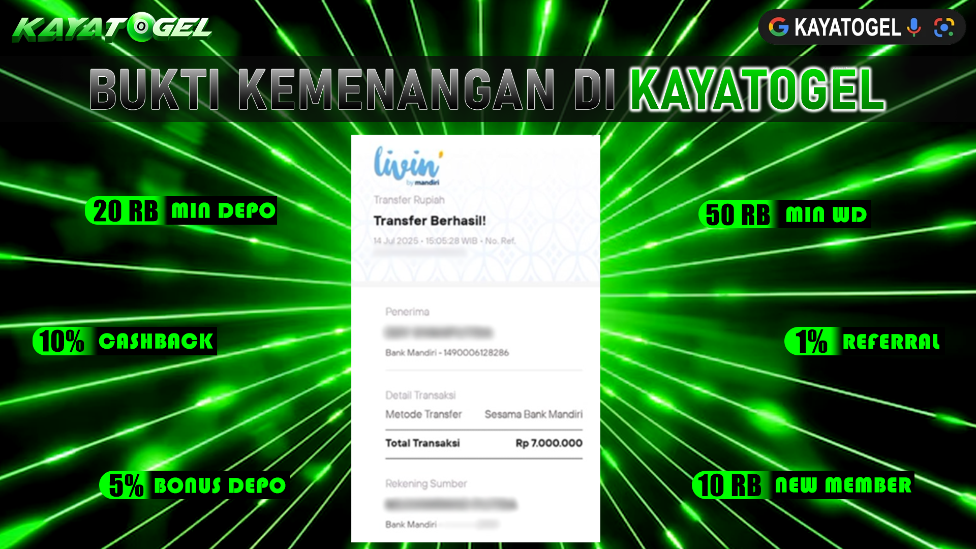 KAYATOGEL JACKPOT SLOT SOJU BOMB Rp.7.000.000.,- LUNAS