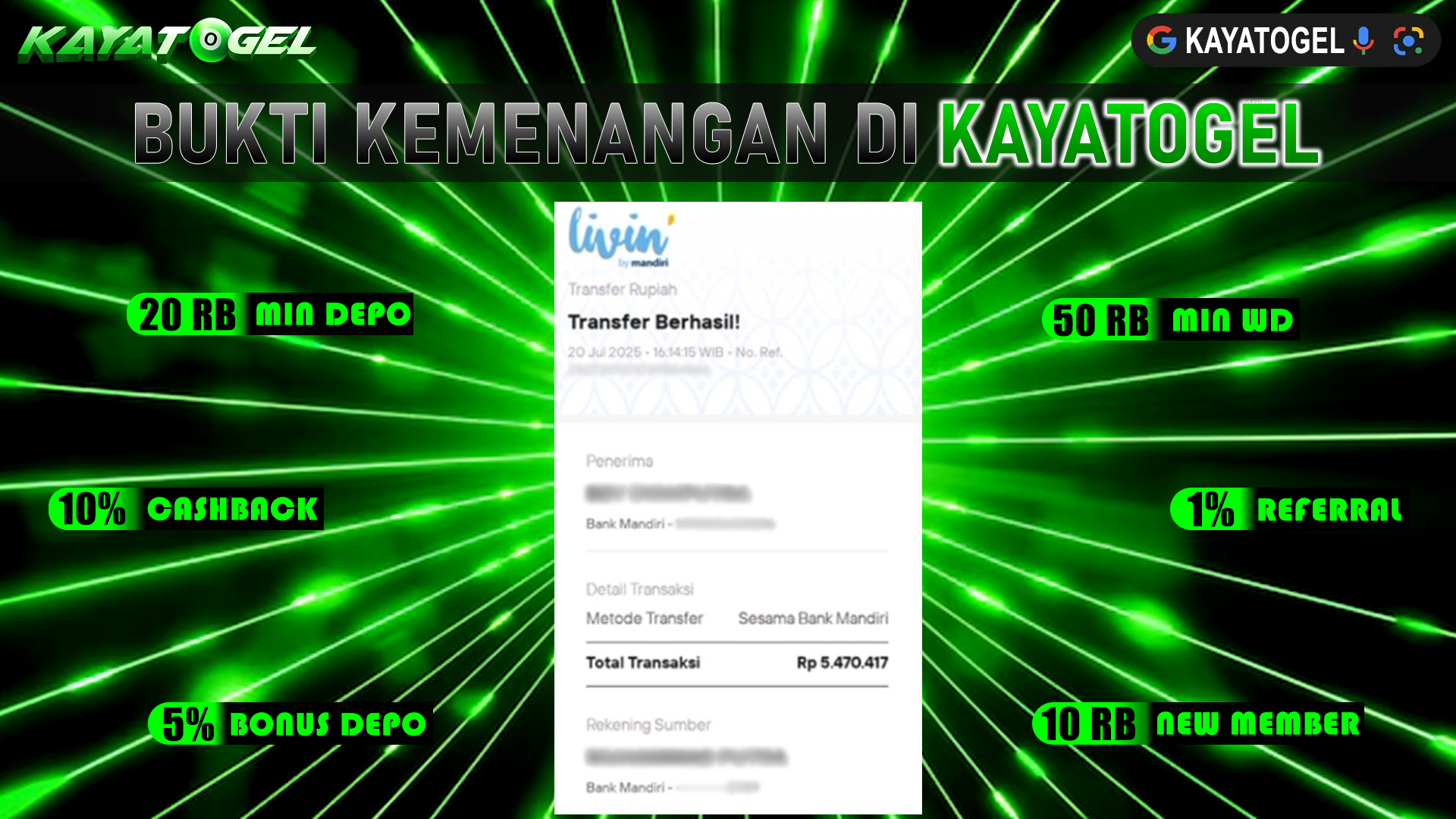 KAYATOGEL JACKPOT TOGEL PASARAN TOTO MACAU Rp.5.470.417.,- LUNAS
