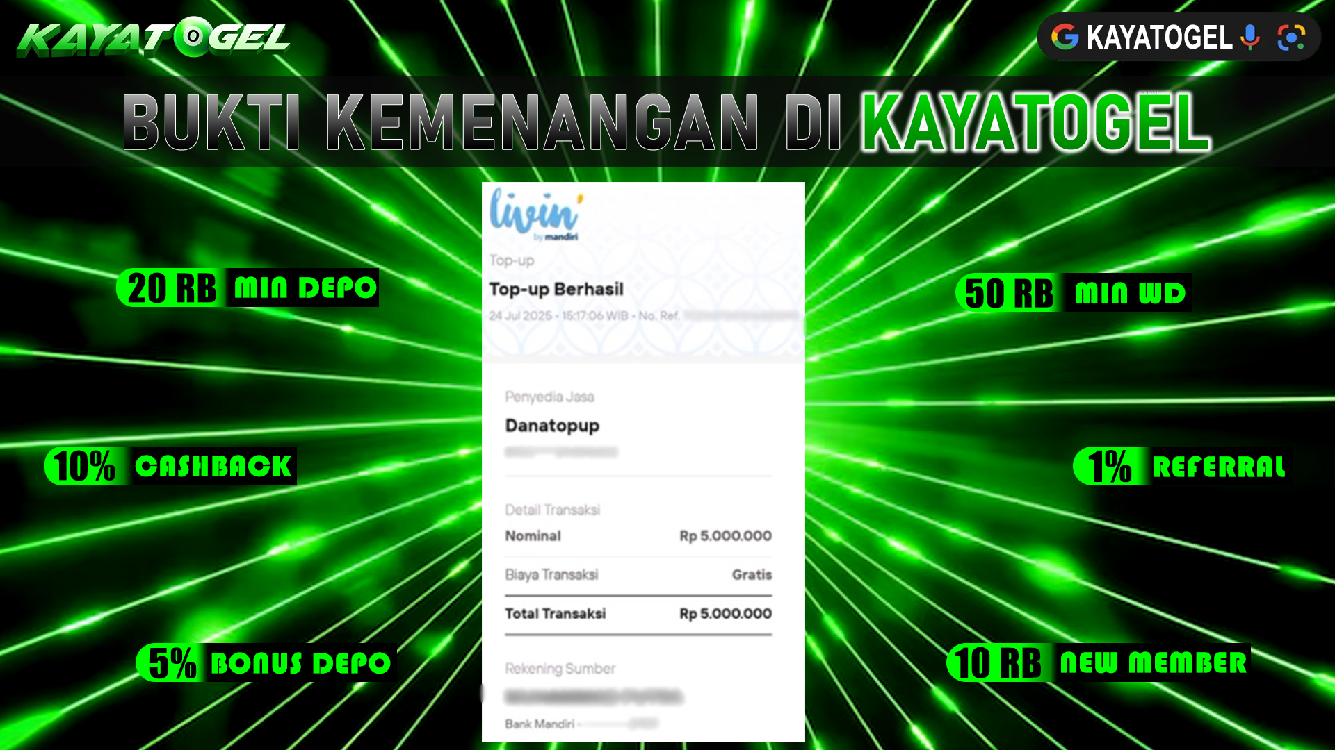 KAYATOGEL JACKPOT SLOT SWEET BONANZA XMAS Rp.5.000.000.,- LUNAS