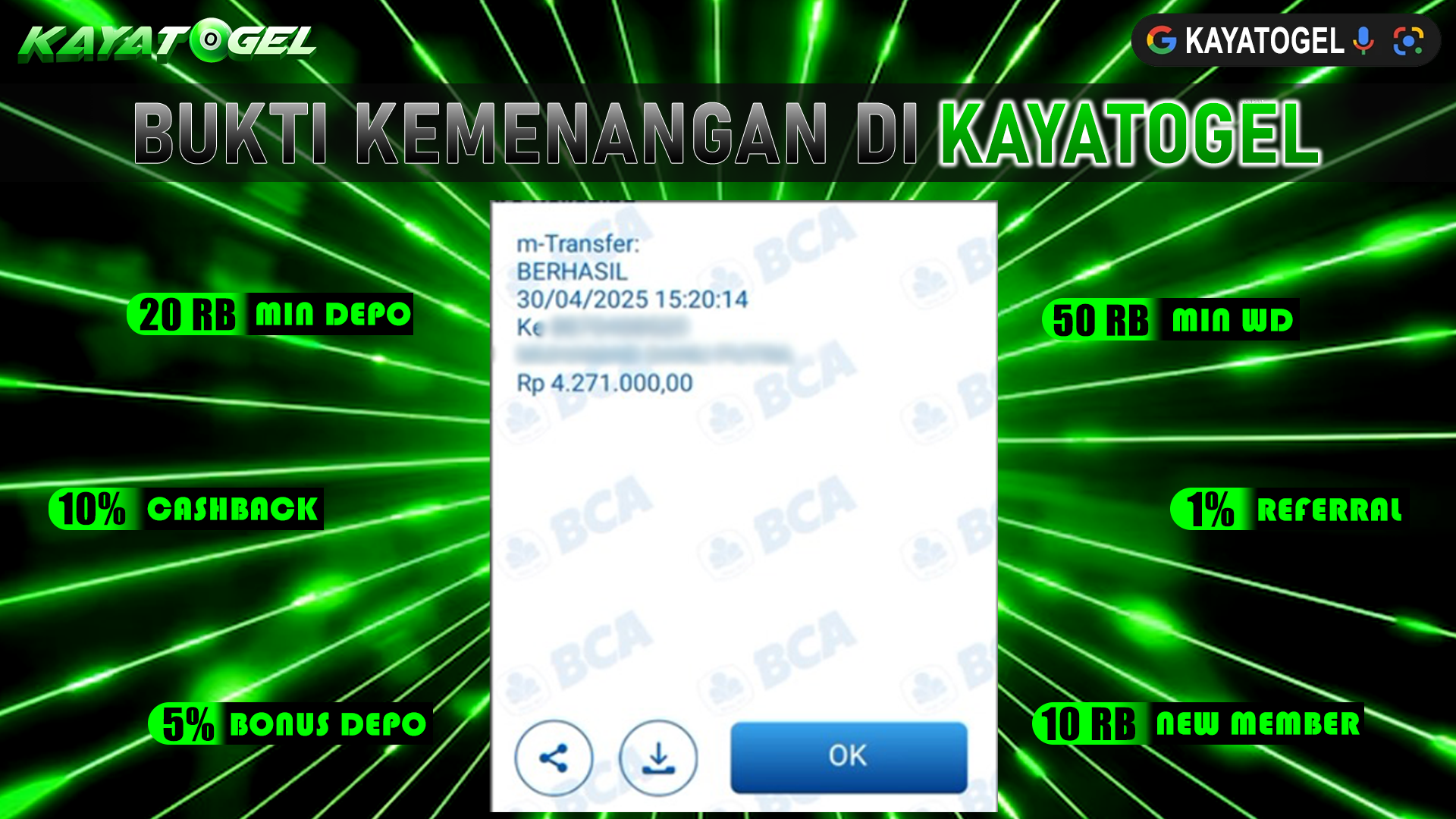 KAYATOGEL JACKPOT TOGEL PASARAN SYDNEY Rp.4.271.000.,- LUNAS