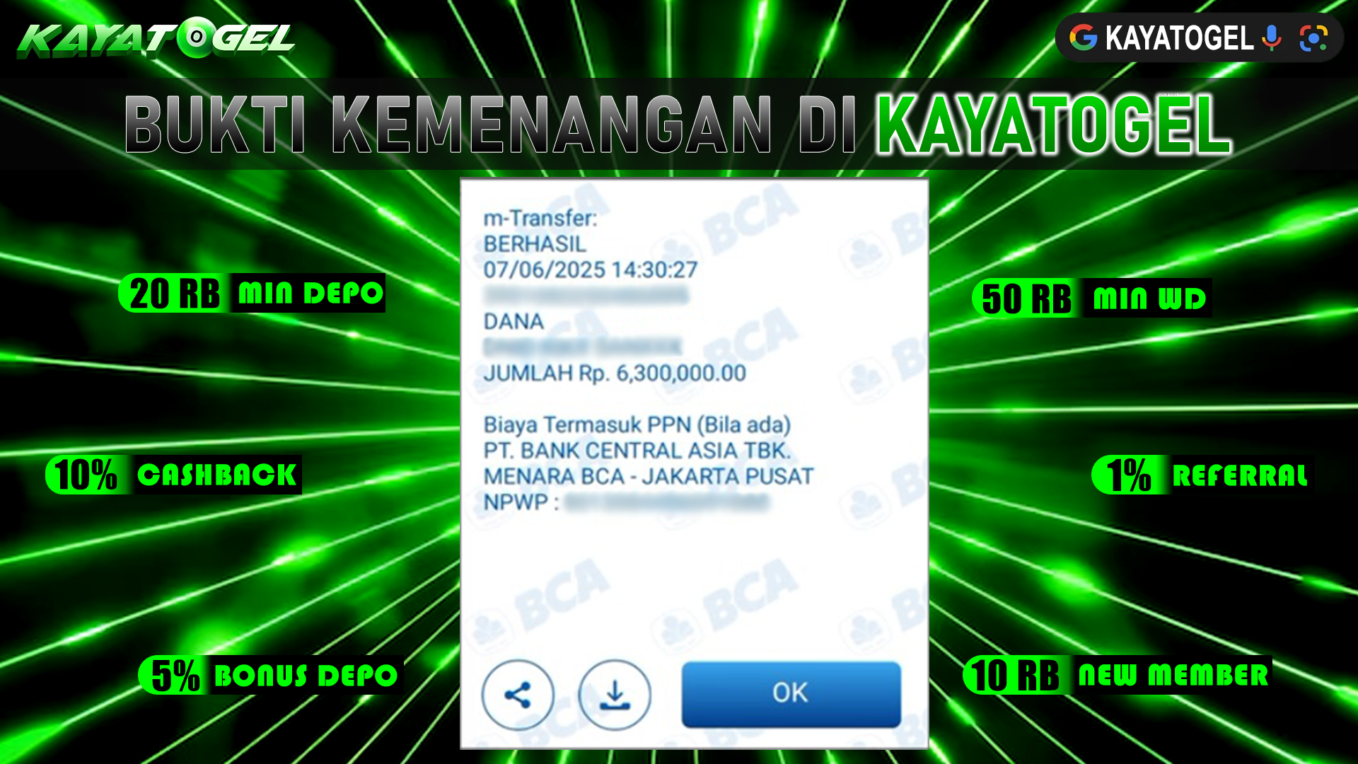 KAYATOGEL JACKPOT TOGEL PASARAN SYDNEY Rp.6.300.000.,- LUNAS